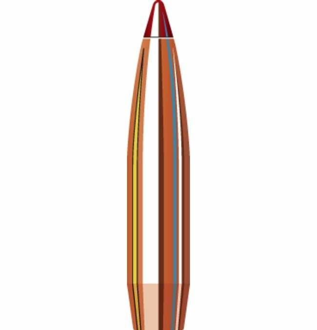 Hornady .243 Diameter, 108 Grain, Eld Match Reloading Bullets - 100 Count