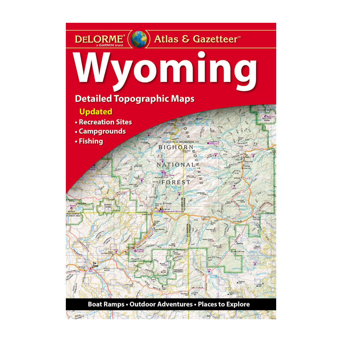 DeLorme Wyoming Atlas And Gazetteer