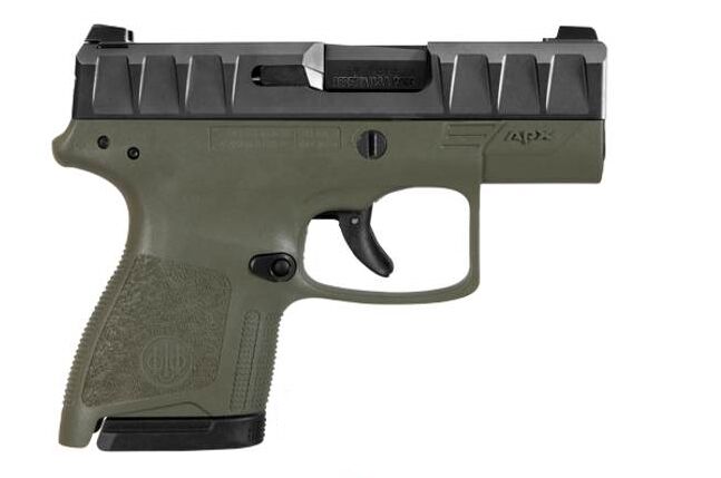 Beretta APX Carry 9mm Micro Compact OD Green Pistol, 8-Rd
