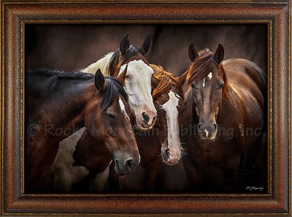 Rocky Mountain Publishing Board Meeting Canvas By Mitchell Mansanarez, 12-In x 18-In