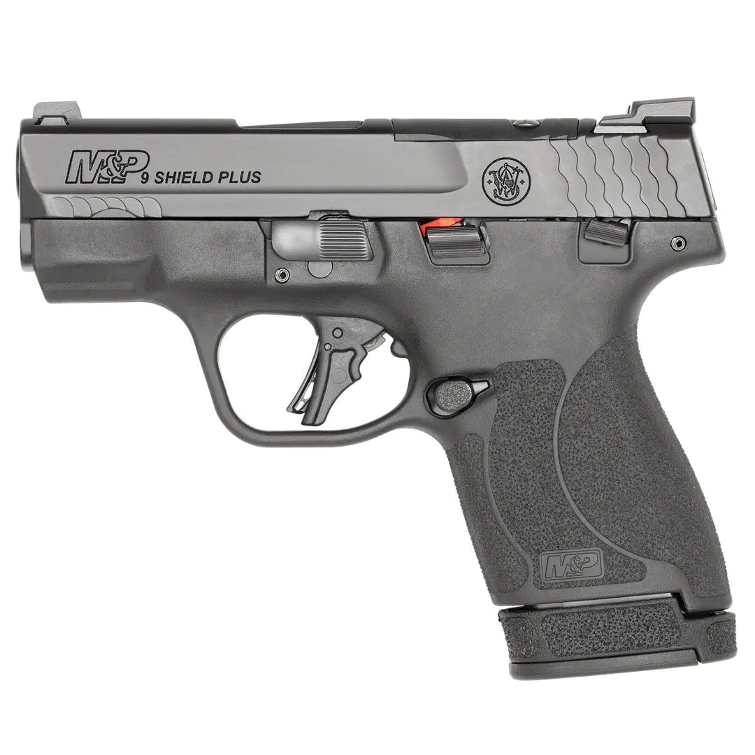 Smith & Wesson M&P 9 Shield Plus 9mm Micro Compact Optics Ready Pistol With Manual Safety, 13-Rd