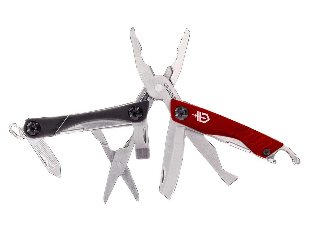 Gerber Mulit-Tool Butter Fly Opening Dime Red