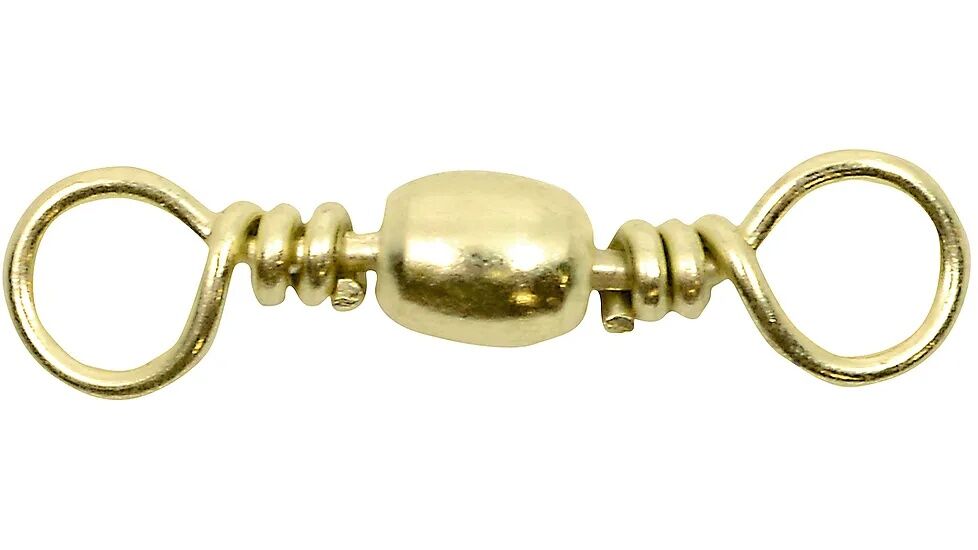 Vanguard Tackle Brass Barrel Swivels, Size 7, 7-Pk