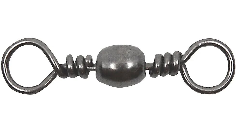 Vanguard Tackle Snap SP Black Barrel Swivel, Size 3, 5-Pk