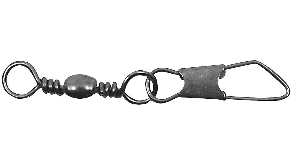 Vanguard Tackle SP Black Snap Swivels, Size 3, 4-Pk