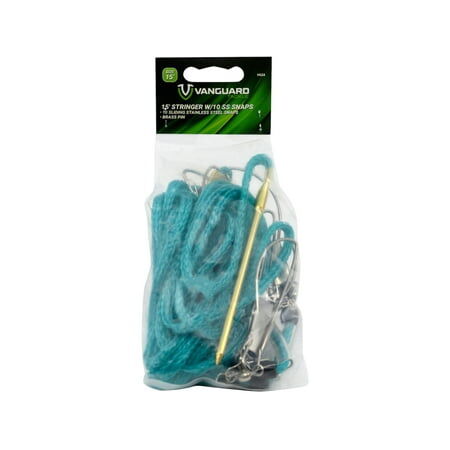 Vanguard Tackle Stringer 15' W/10 SS Snaps
