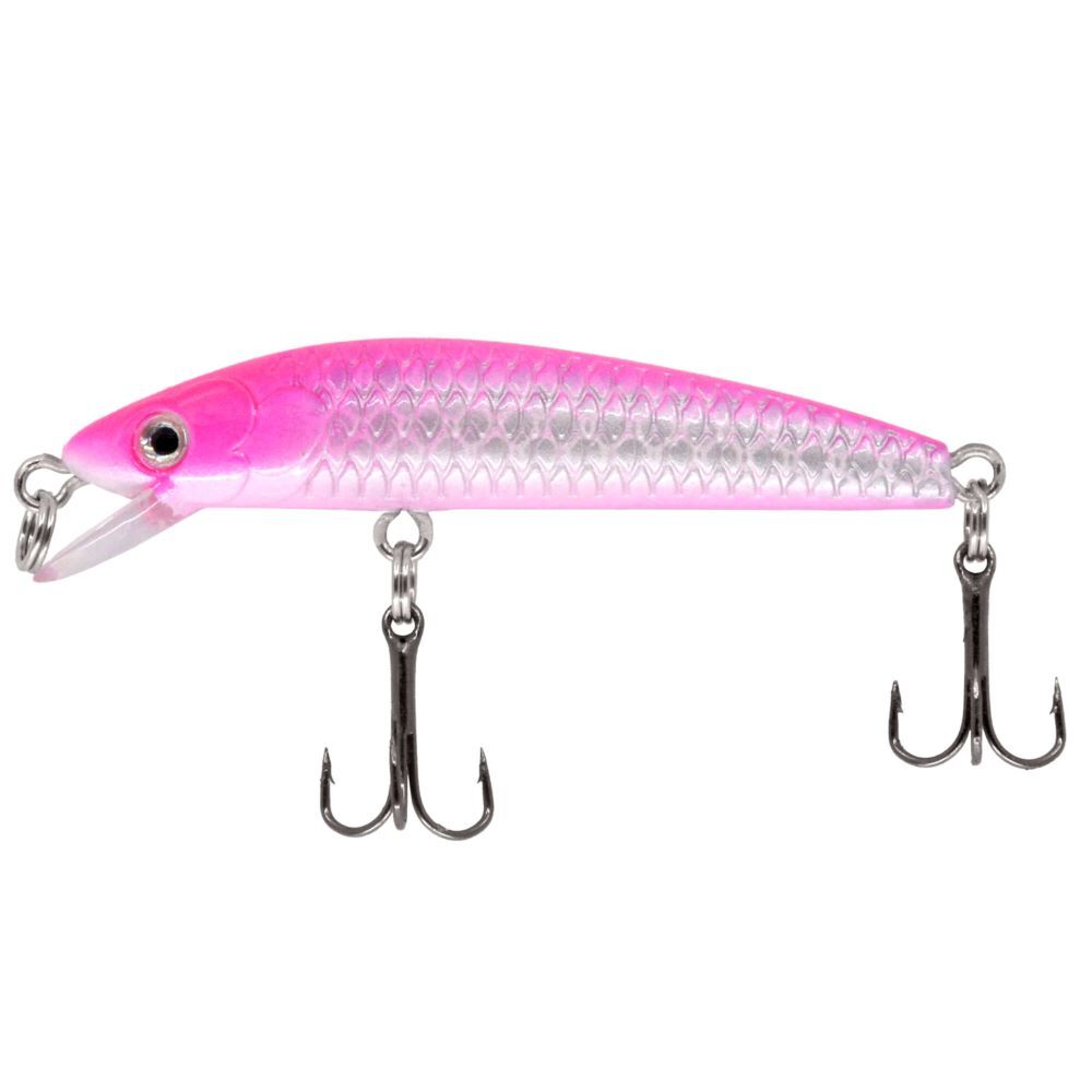 Chubbs Lures Panfish Minnow Pink Flash, 1/16-Oz