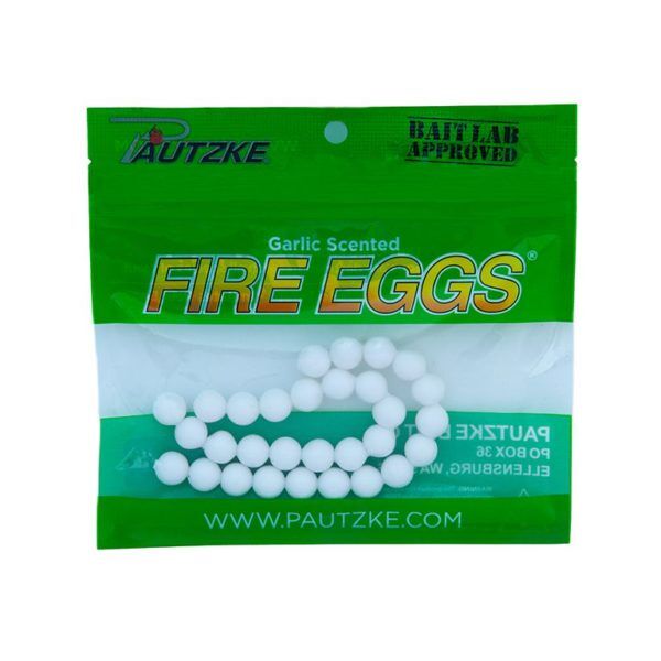 Pautzke Garlic Scented White Fire Eggs, 30-Pk
