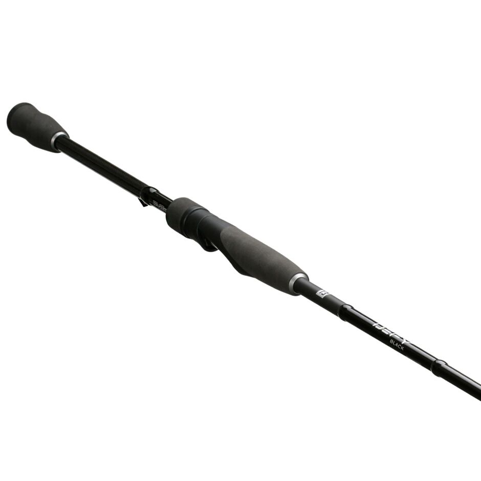 13 Fishing Defy Black Medium Light Spinning Rod, 6-Ft 7-In