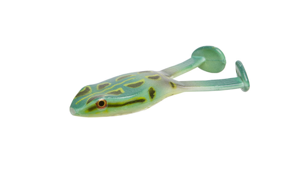 Zoom Bait Zoom Frog Bait Assorted Colors, 4-In