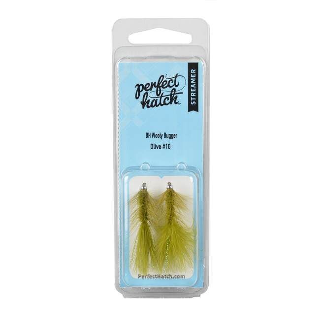 Perfect Hatch Streamer Size 10 Olive Wooly Bugger