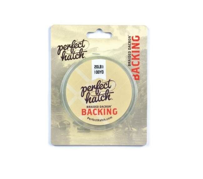 Perfect Hatch White Flt Line Backing, 20-Lb, 100-Yd
