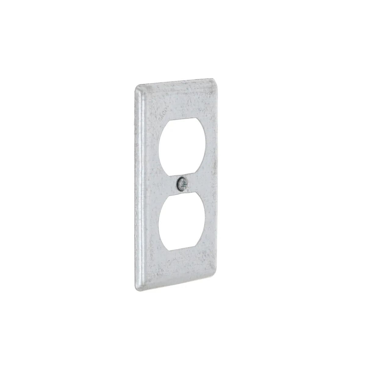 Raco Handy Box Cover Duplex Receptacle, 4-In x 2-In