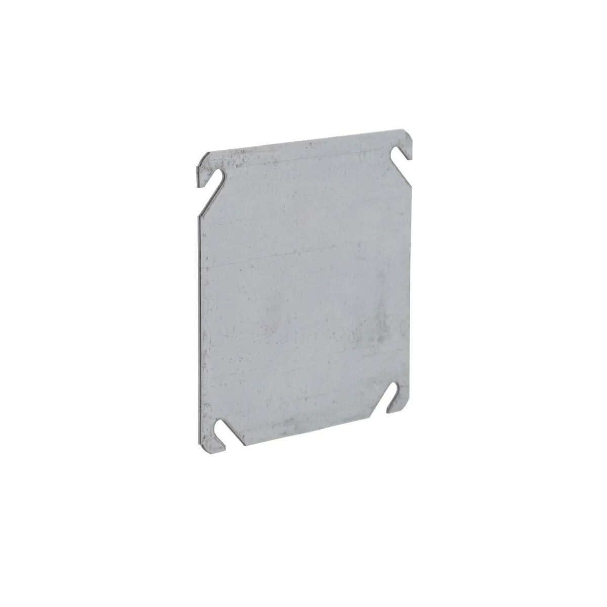 Raco Flat Square Cover Blank, 4-In x 4-In