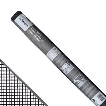 ADFORS Fiberglass Window and Door Screen Charcoal, 30-In x 84-In