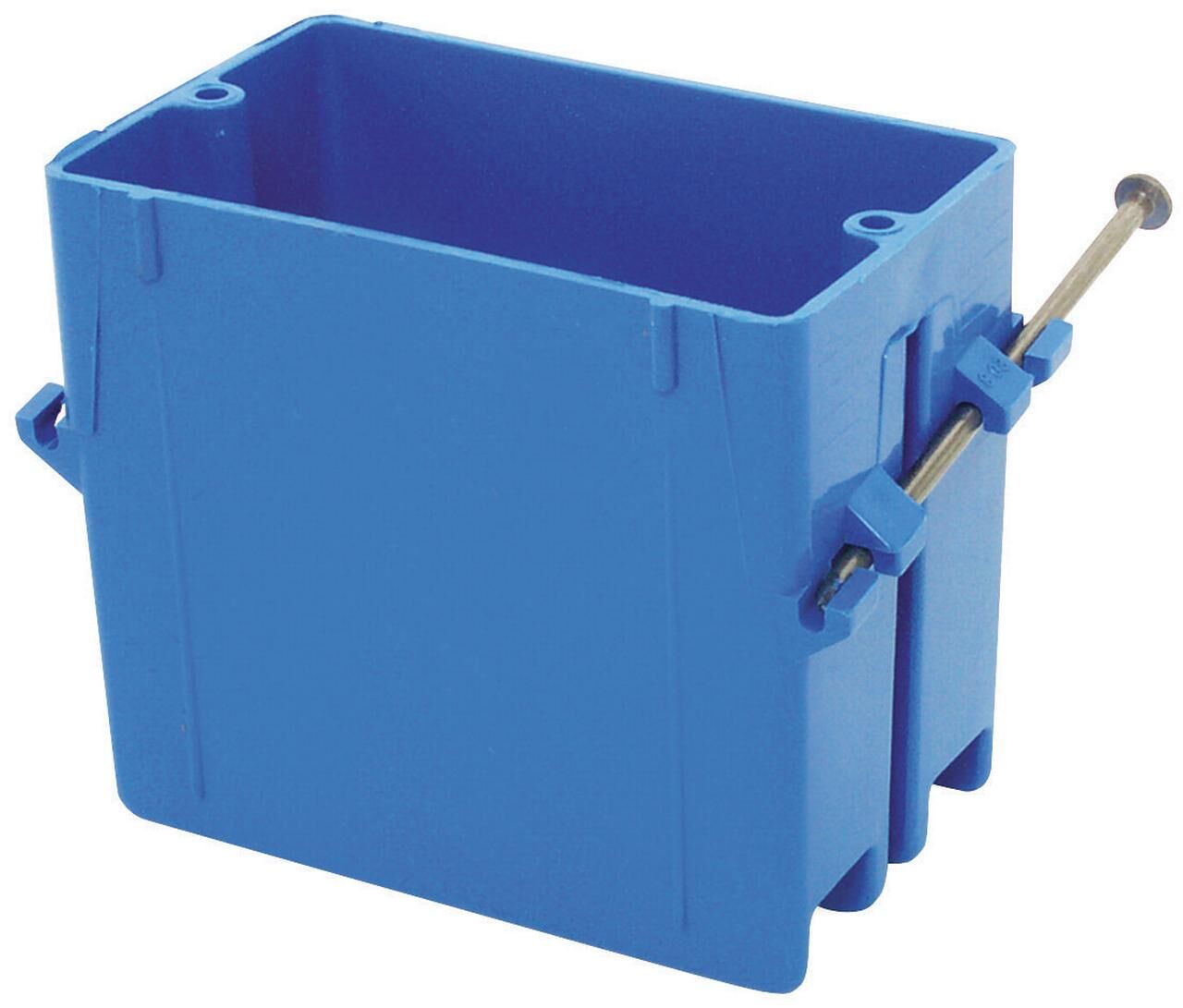 Carlon Blue PVC 1-Gang 4-Knockout Outlet Box