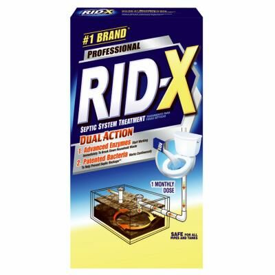 Rid-X Professional Powder Bacteria Septic System Additive - 9.8 oz