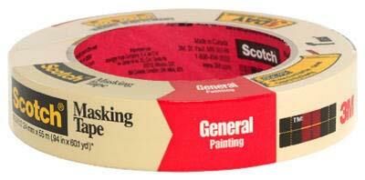 3M Scotch Masking Tape - .94 in X 60 yd