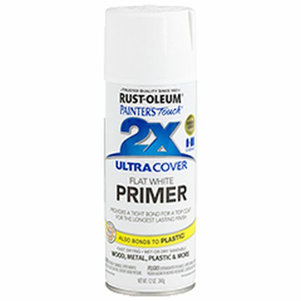 Rust-Oleum Ultra Cover Primer Spray - White, 11 oz
