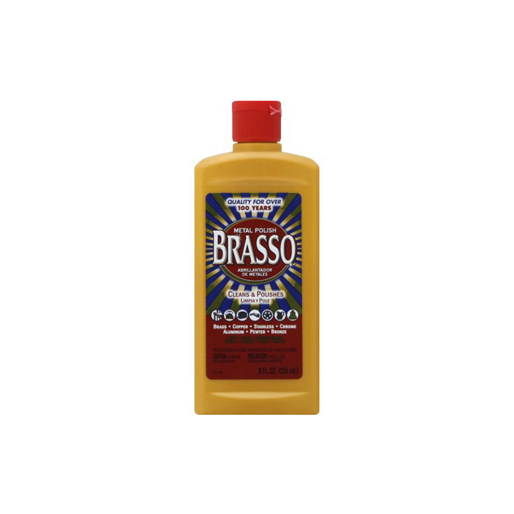 Brasso Metal Polish Cleaner Brass Copper - 8Oz