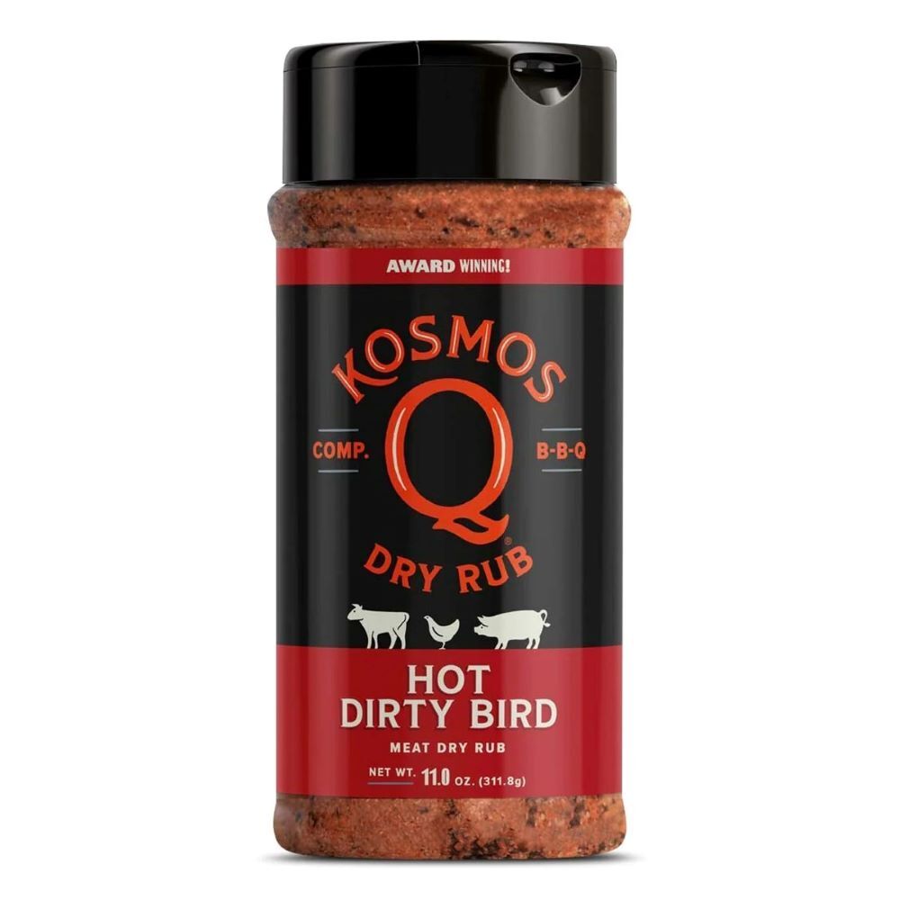 Kosmos Q Dirty Bird HOT Rub, 11-Oz