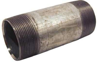 BK Products Galvanized Pipe Nipple - 3 in