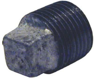 BK Products Galvanized Plug - 1/2 in