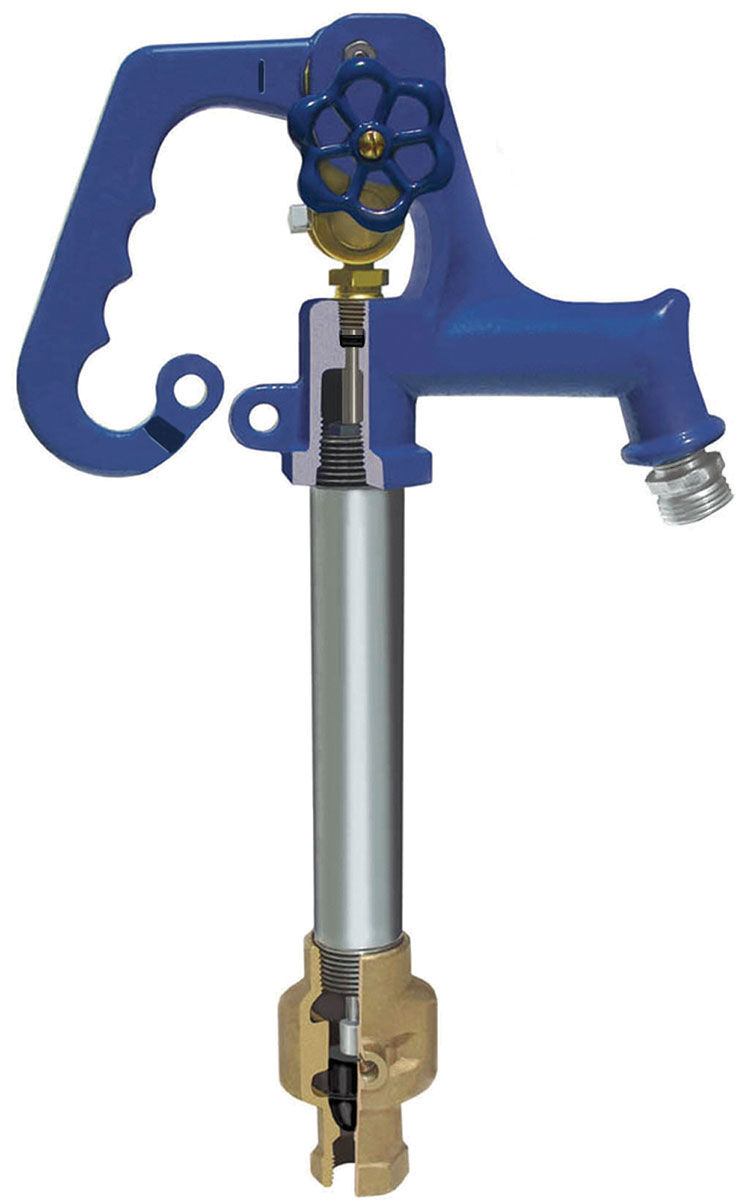 Simmons 805SB Deluxe Frost-Proof Yard Hydrant, 5-Ft