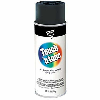 Rust-Oleum Touch N Tone Spray Paint - Gloss Black