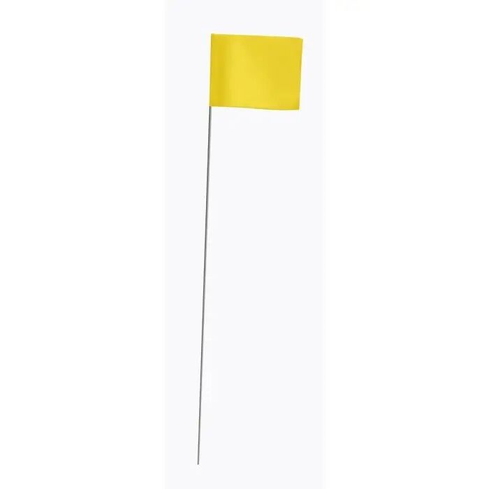 C.H. Hanson Yellow Stake Flags, 21-In, 100-Pk
