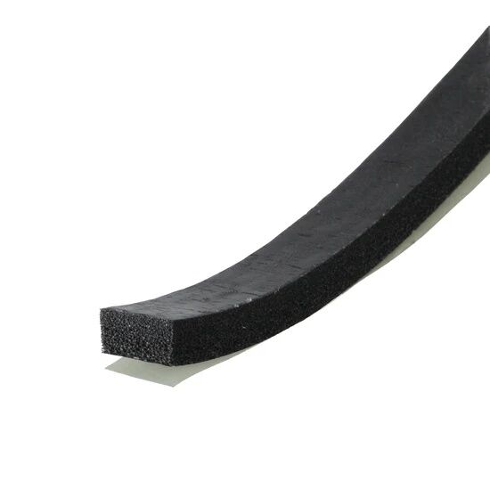 M-D Building Products Black Sponge Window Seal For Gaps, 1/4-In x 1/2-In x 10-Ft