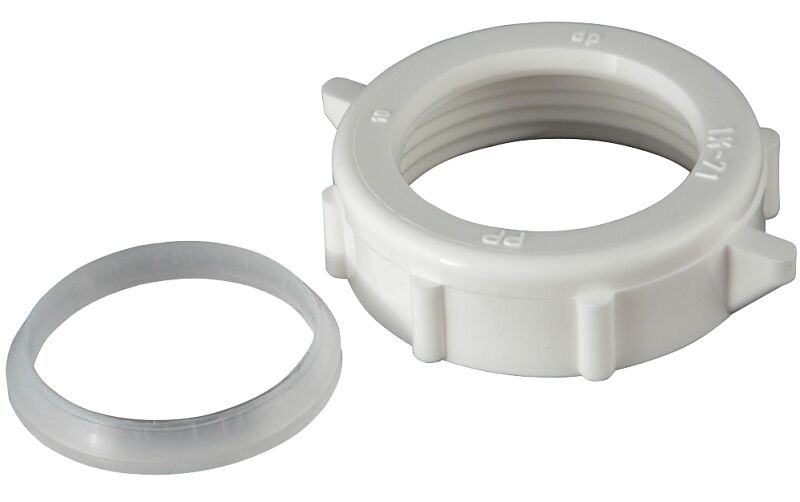 Plumb Pak PVC Slip-Joint Nut, 1 1/4-In
