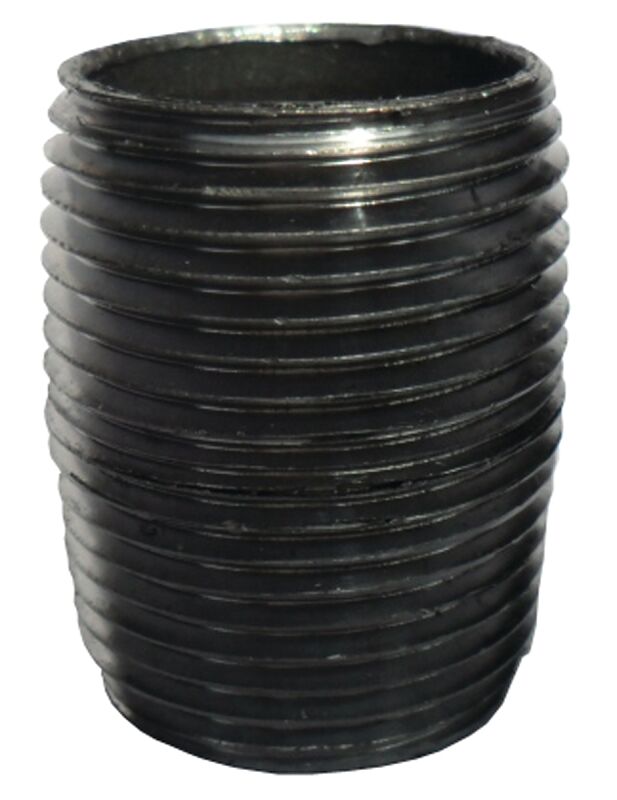 ProSource Steel Pipe Nipple, 3/4-In x Close
