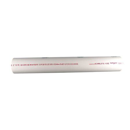 Charlotte Pipe PCV Schedule 40 DWV Pipe, 1 1/2-in X 2-Ft