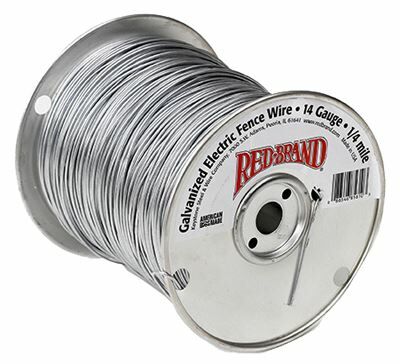 Red Brand 1/4 Mile 14 Gauge Electric Fence Wire