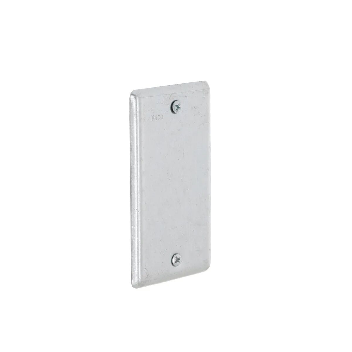 Raco 1-Gang Handy Box Cover Blank, 4-In x 2-In
