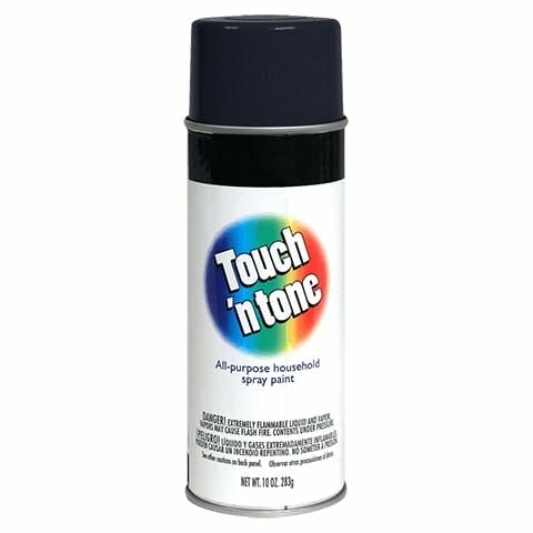 Rust-Oleum Touch N Tone Spray Paint - Flat Black