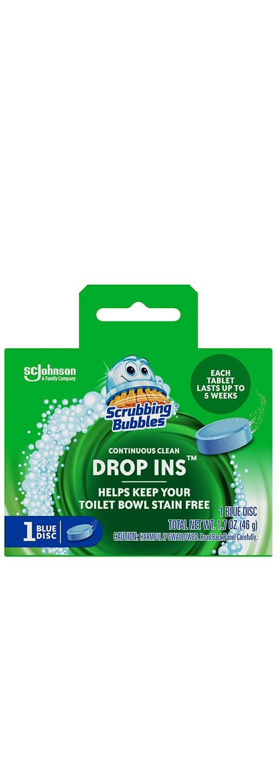 Scrubbing Bubbles Drop-Ins Toilet Cleaning Tablet