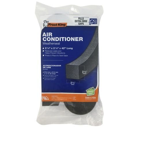 Frost King Air Conditioner Weatherseal, 2-1/4-In x 2-1/4-In x 42-In
