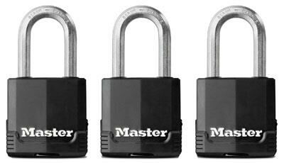 Master Lock 3 Pack 1 3/4 in Cover Padlock