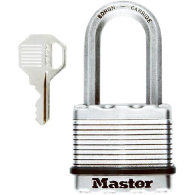 Master Lock Stainless Steel Laminated Padlock, 1 3/4-In