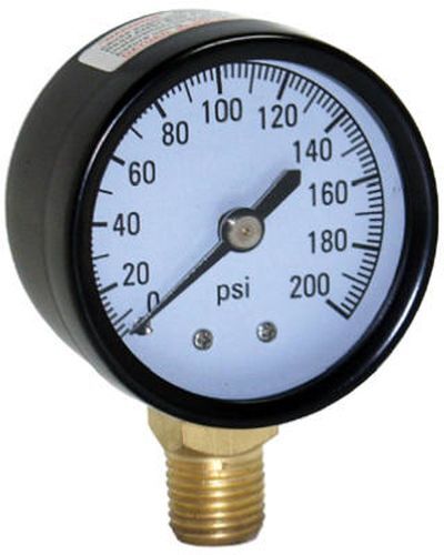 Ashcroft 200 PSI Pressure Gauge Lower Connection