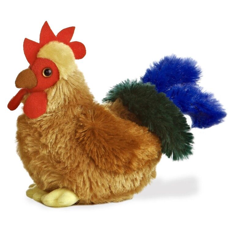 Aurora Mini Flopsie Cocky Plush, 6-In
