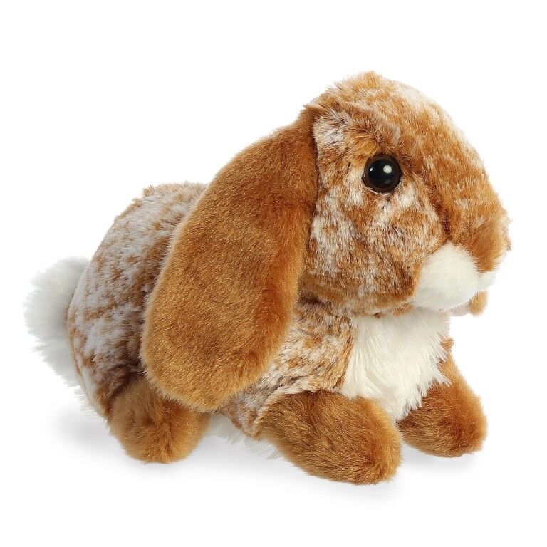 Aurora Mini Flopsie Lopso Bunny Plush, 6 1/2-In