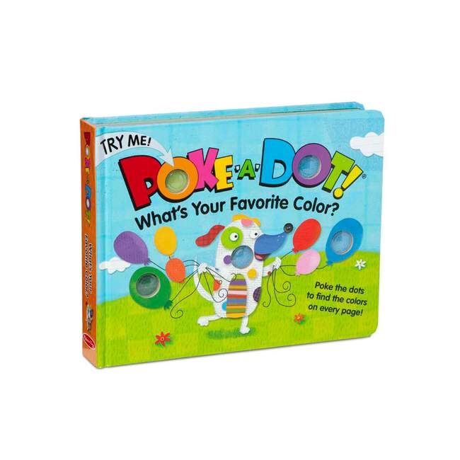 Melissa & Doug Poke-a-Dot: Good Night, Animals Board Book