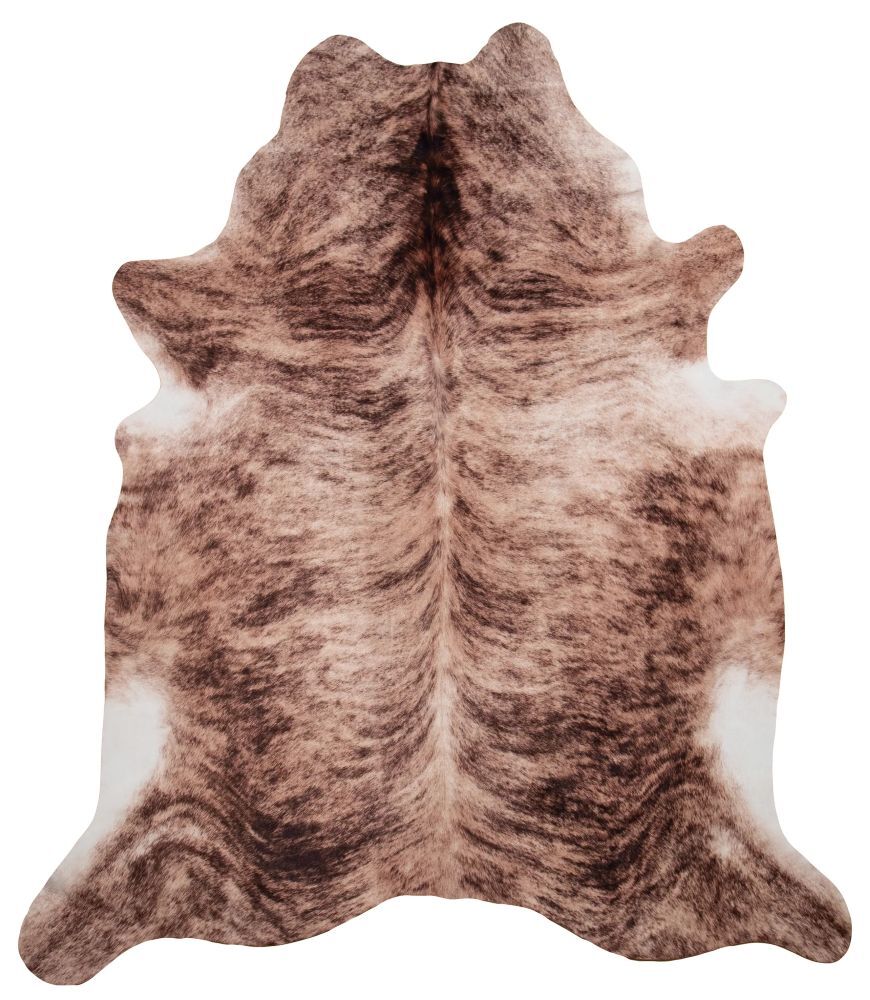 Carstens Small Faux Cowhide Print Rug