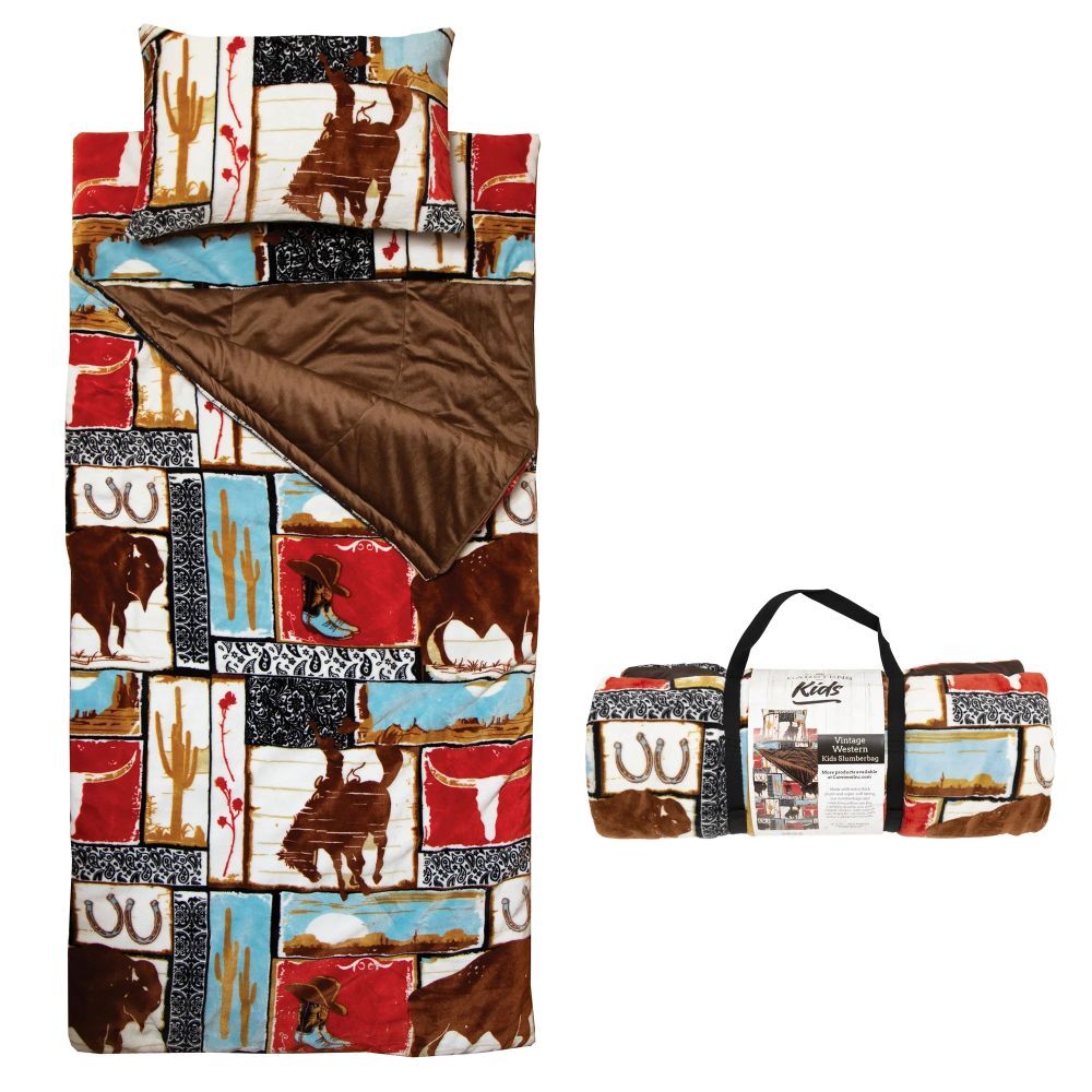 Carstens Inc. Vintage Western Slumber Bag