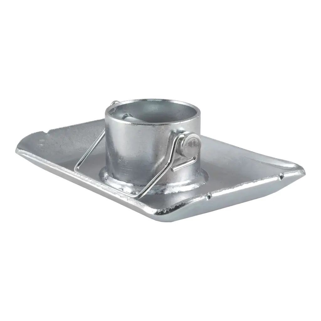 Curt Pin-On Jack Foot Fits 2-In Tube, 2000-Lb, 1-11/16-In