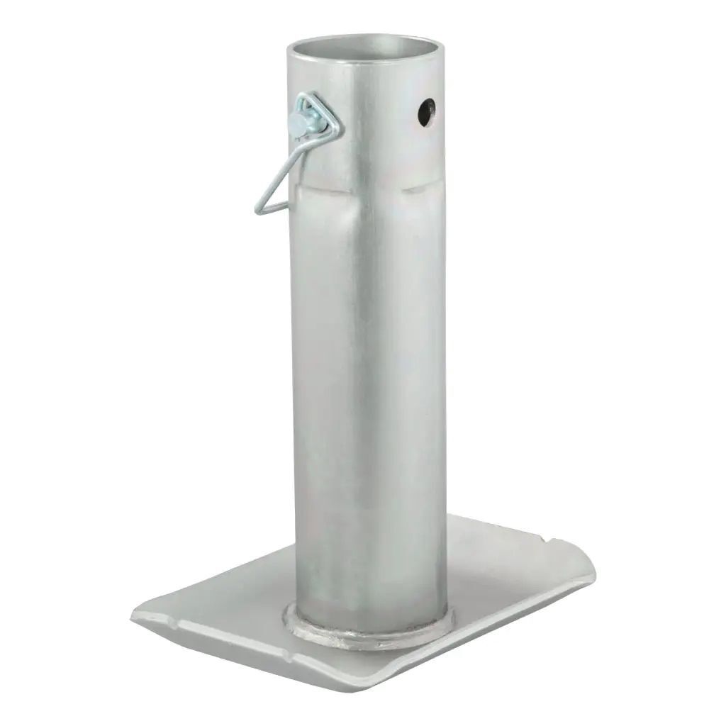 Curt Pin-On Jack Foot Fits 2-In Tube, 2000-Lb, 8-1/2-In
