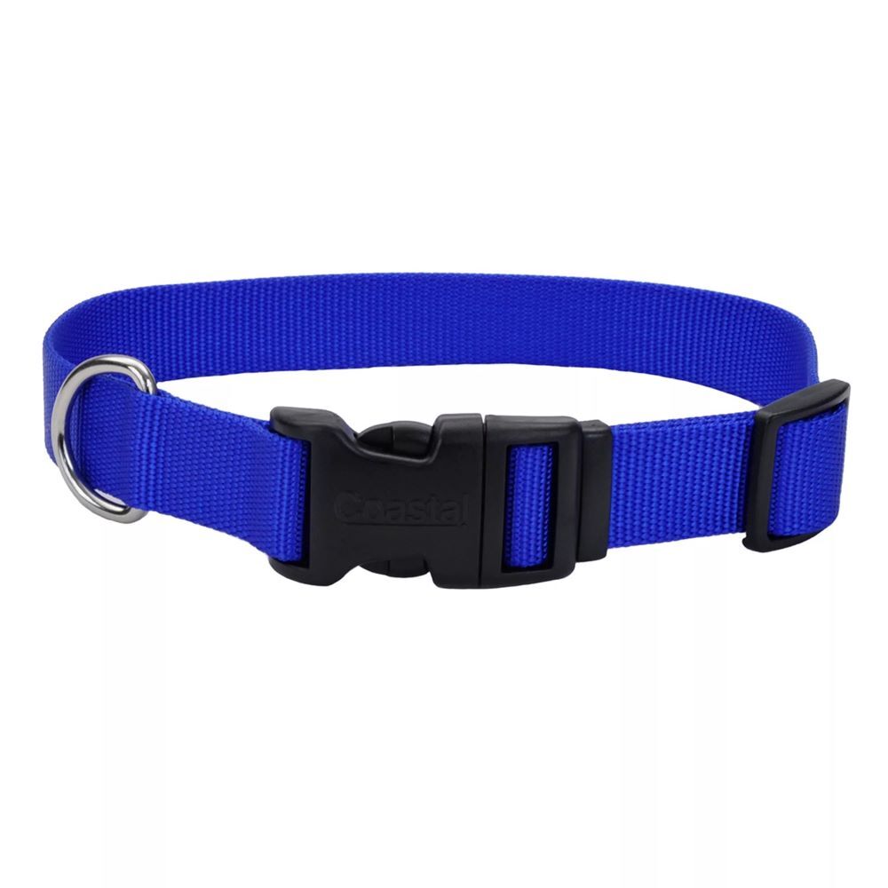 Coastal Pet Products Small Blue Adjustable Dog Collar with Plastic Buckle